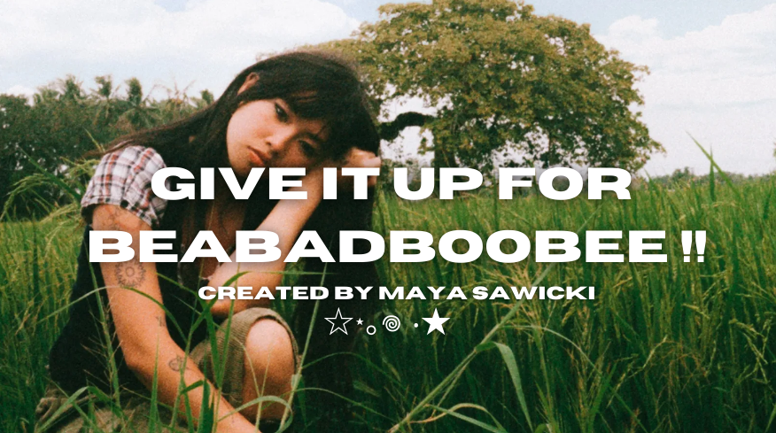 Give+it+up+for+Beabadoobee%21