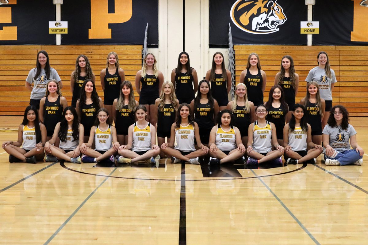 Pictured above is the Girls Varsity and  Junior Varsity Cross Country team. This photo was taken in the main gym on September 2, 2024. 