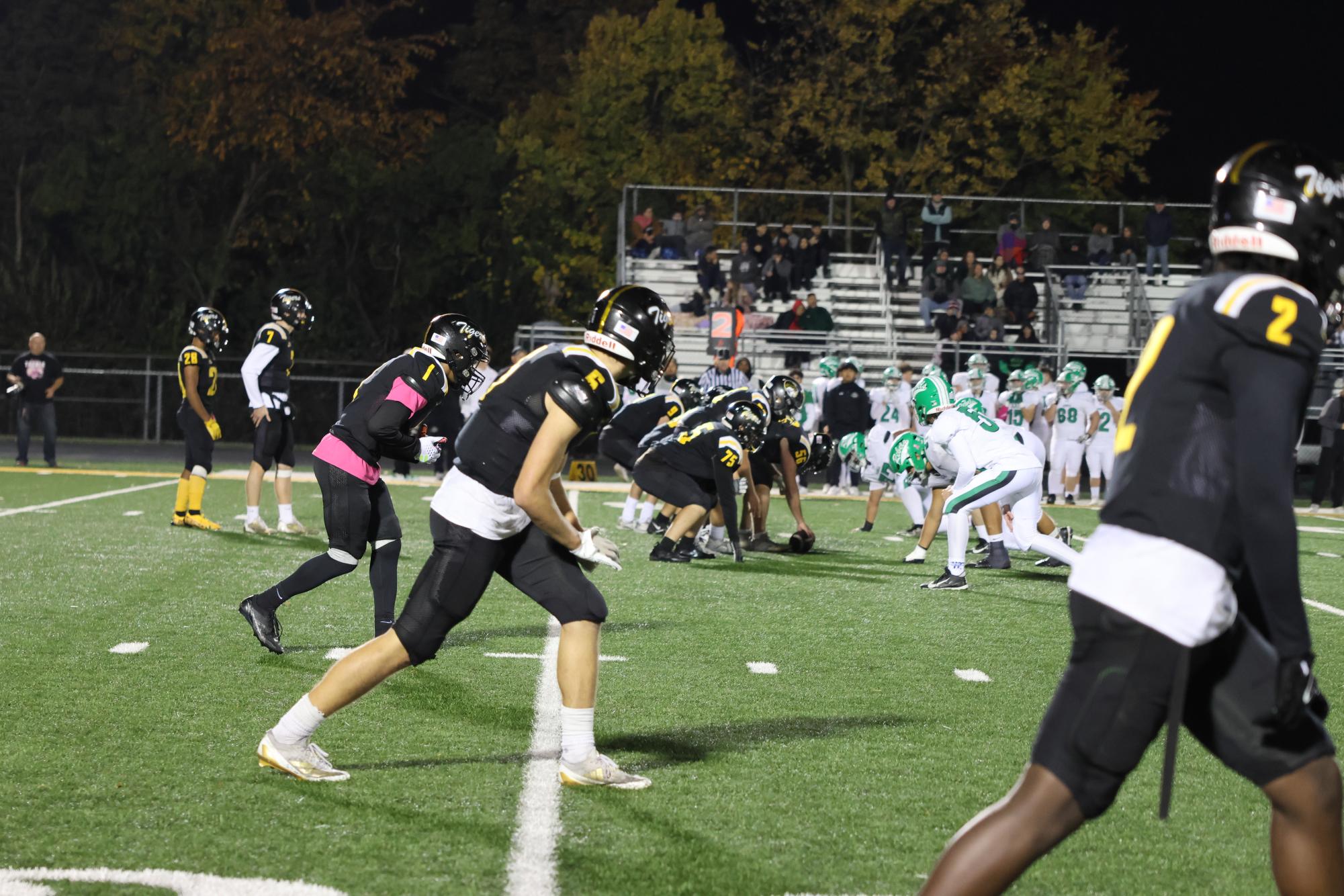 Tigers and Rebels getting ready for the kickoff. Senior Night 10/25 