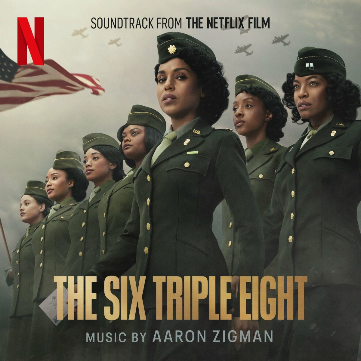 this is a photo of the movie poster the six triple eight