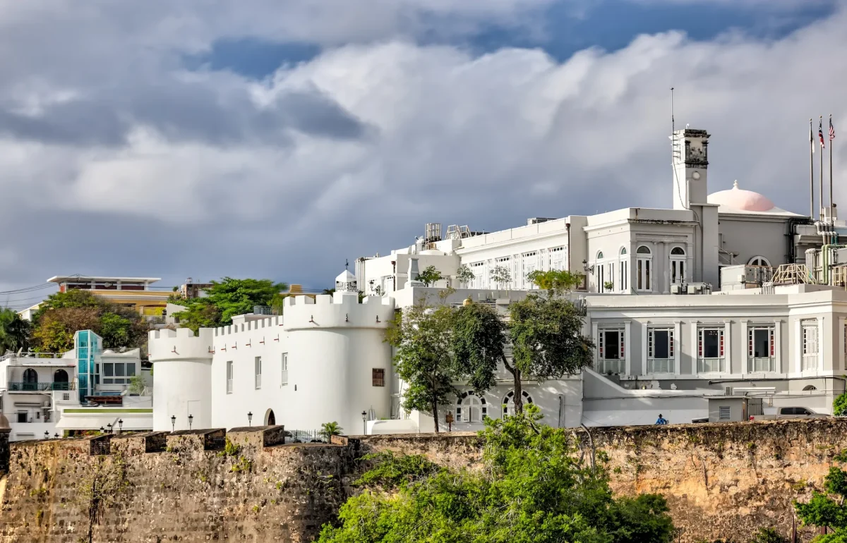 La Fortaleza now. Remains the oldest government mansion in U.S. 