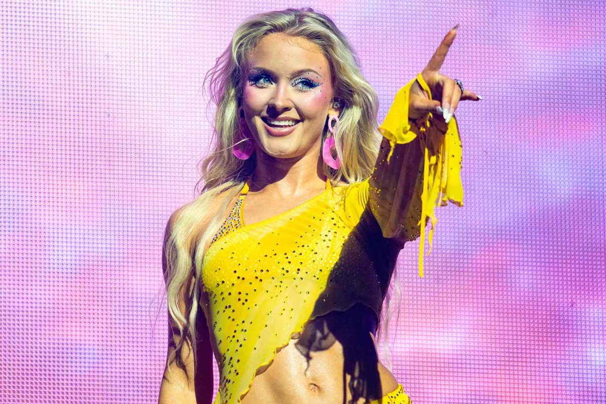 This is an image of Zara now, showing her growth into her bright color pallet. Image from People.com. 