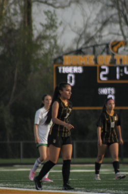 This is Valerie during her game 